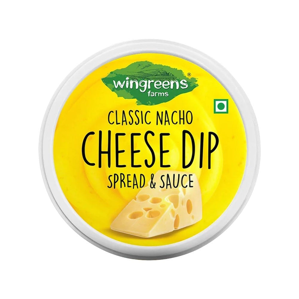 Wingreens Farms Classic Nacho Cheese Dip : 180 g
