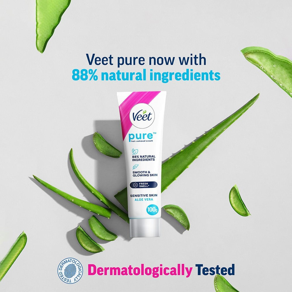 Veet Pure Hair Removal Cream (for Sensitive Skin) : 100 g