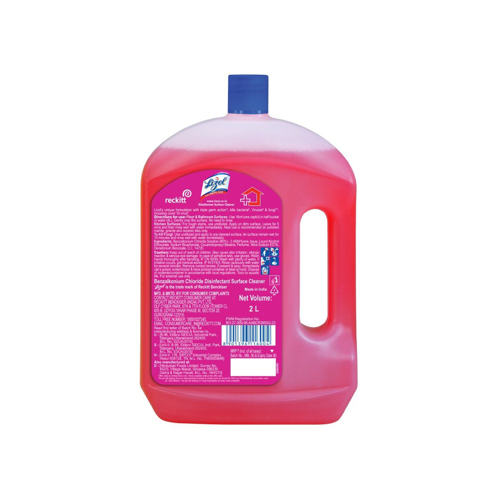 Vanish Oxi Action Fabric Stain Remover (800 ml) + Harpic Disinfectant Liquid Toilet Cleaner - (Original) + Lizol Disinfectant Surface & Floor Cleaner (Floral) Combo : 800 ml + 1 ltr + 2 ltr