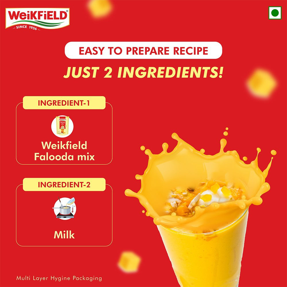 Weikfield Mango Falooda Dessert Mix : 200 g