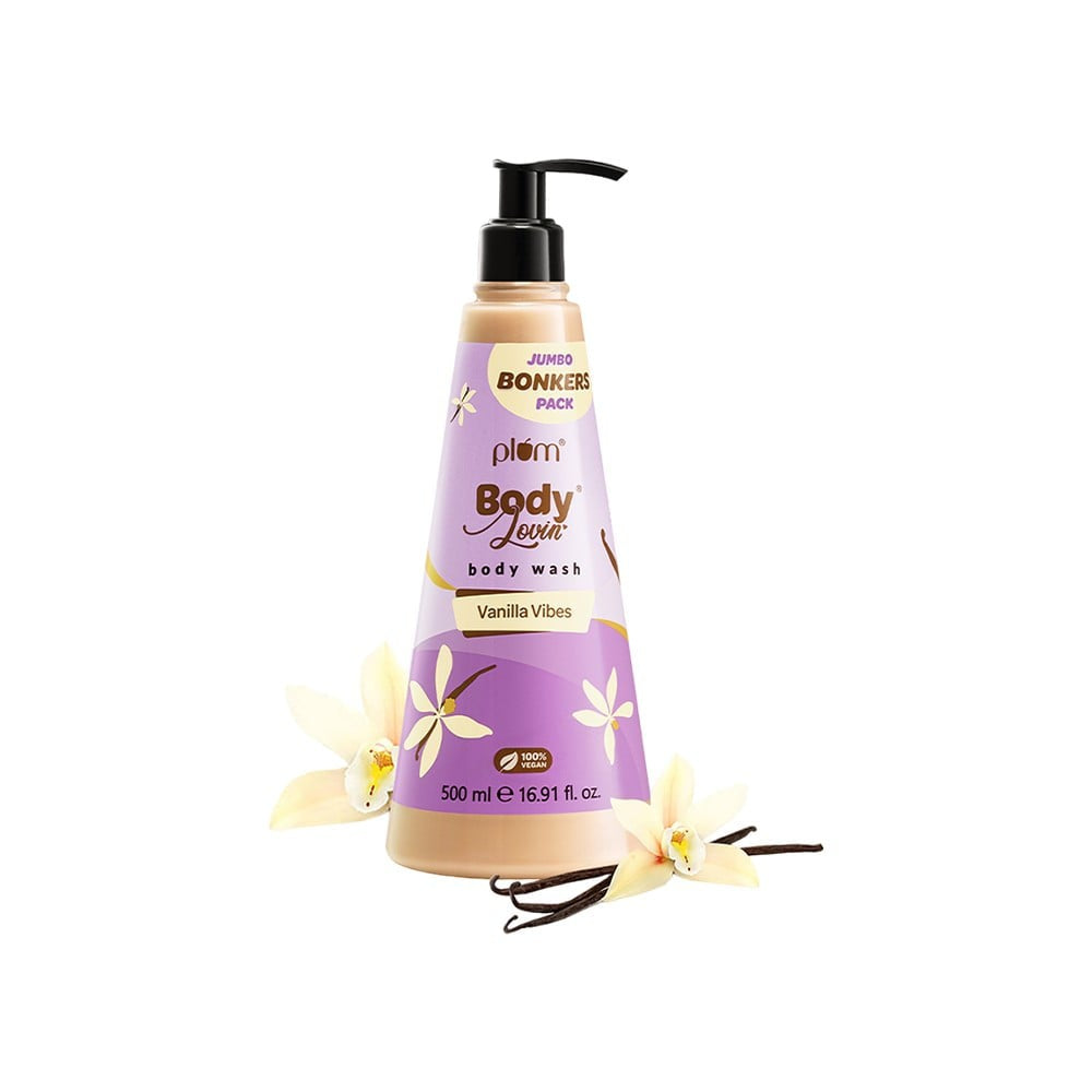 Plum BodyLovin' Vanilla Vibes Body Wash : 500 ml