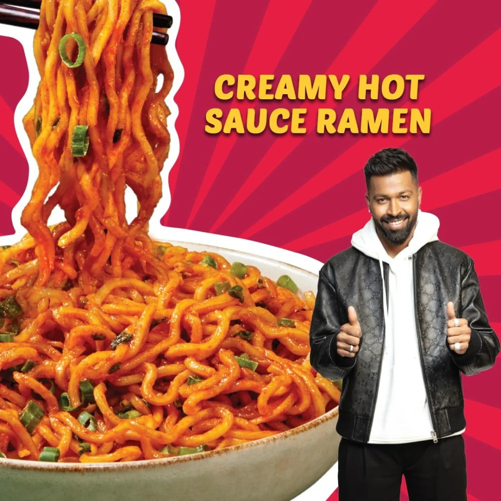 Yu Creamy Hot Sauce Korean Ramen Instant Noodles : 100 g