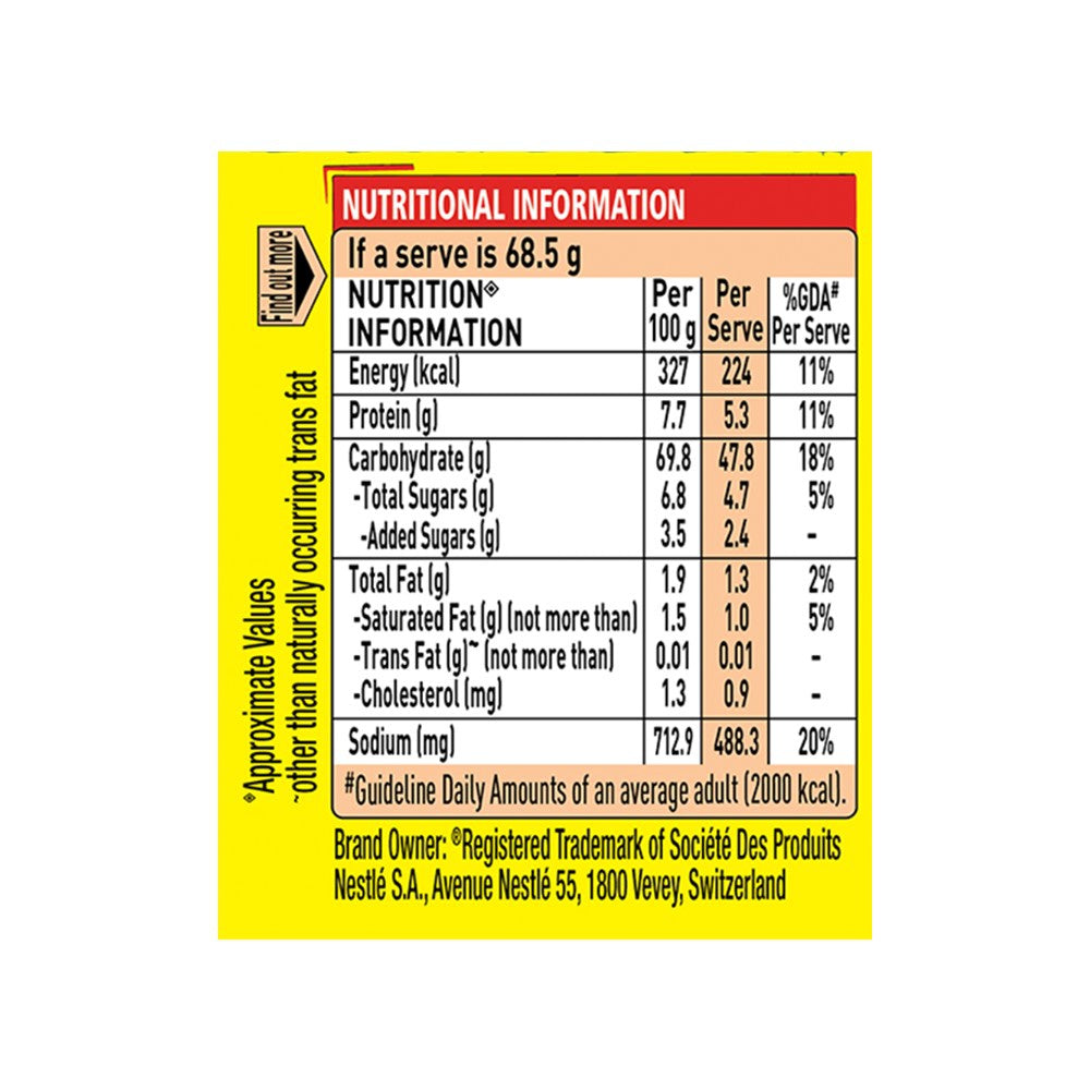 Maggi Cheesy Tomato Twist Instant Pasta : 68.5 g