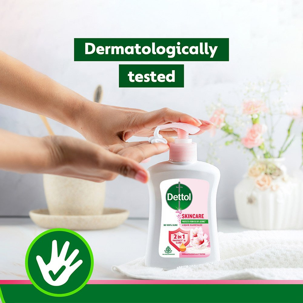 Dettol Skincare Hand Wash - Pack of 2 : 2 x 200 ml