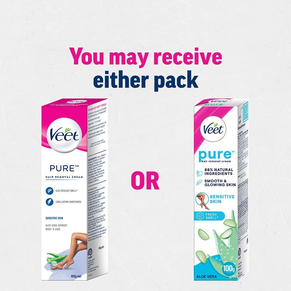 Veet Pure Hair Removal Cream (for Sensitive Skin) : 100 g