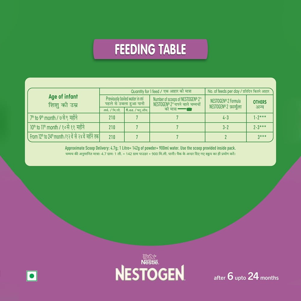 Nestle Nestogen 2 Infant Follow up Formula (6 months+) : 400 g