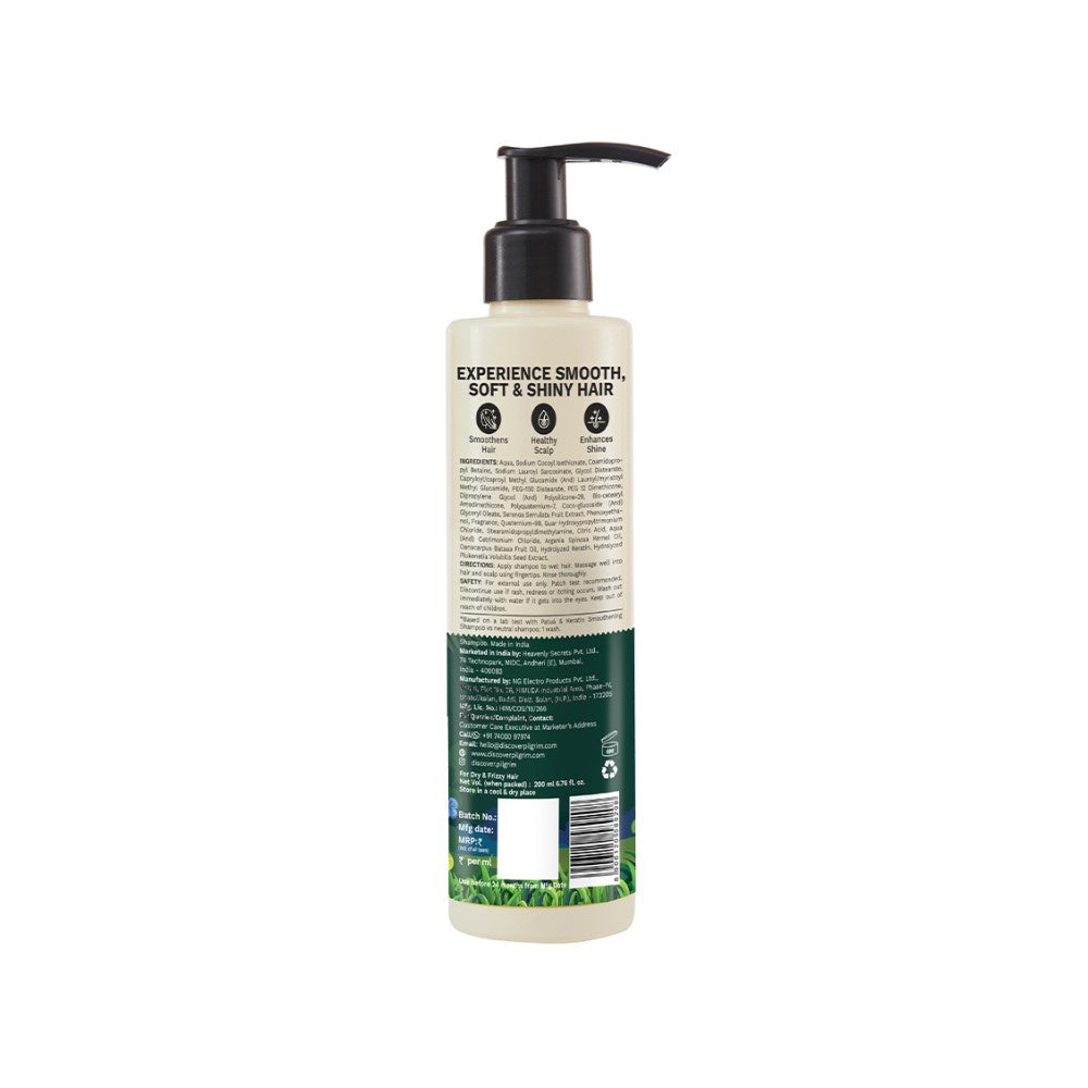 Pilgrim Amazonian Patua & Keratin Hair Smoothing Shampoo : 200 ml