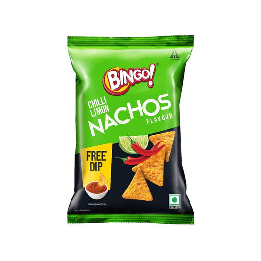 Bingo Chilli Limon Nachos : 82 g