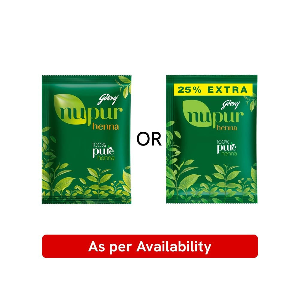 Godrej Nupur 100% Pure Henna Hair Colour / Mehendi : 120 g