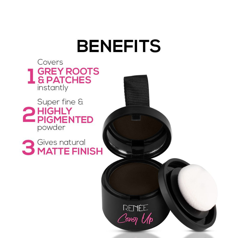 Renee Cover Up Hair Powder (Brown) - Pack of 2 : 2 x 4 g