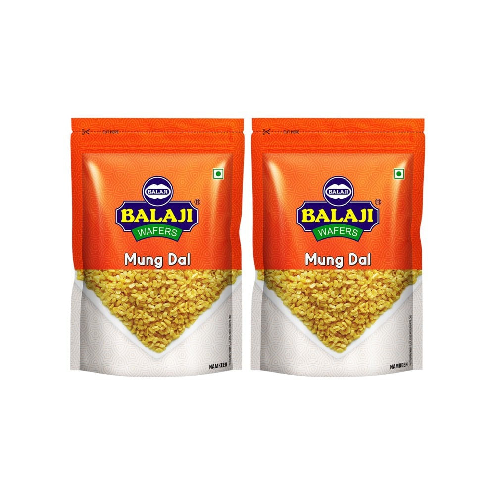 Balaji Moong Dal Namkeen - Pack of 2 : 2 x 250 g