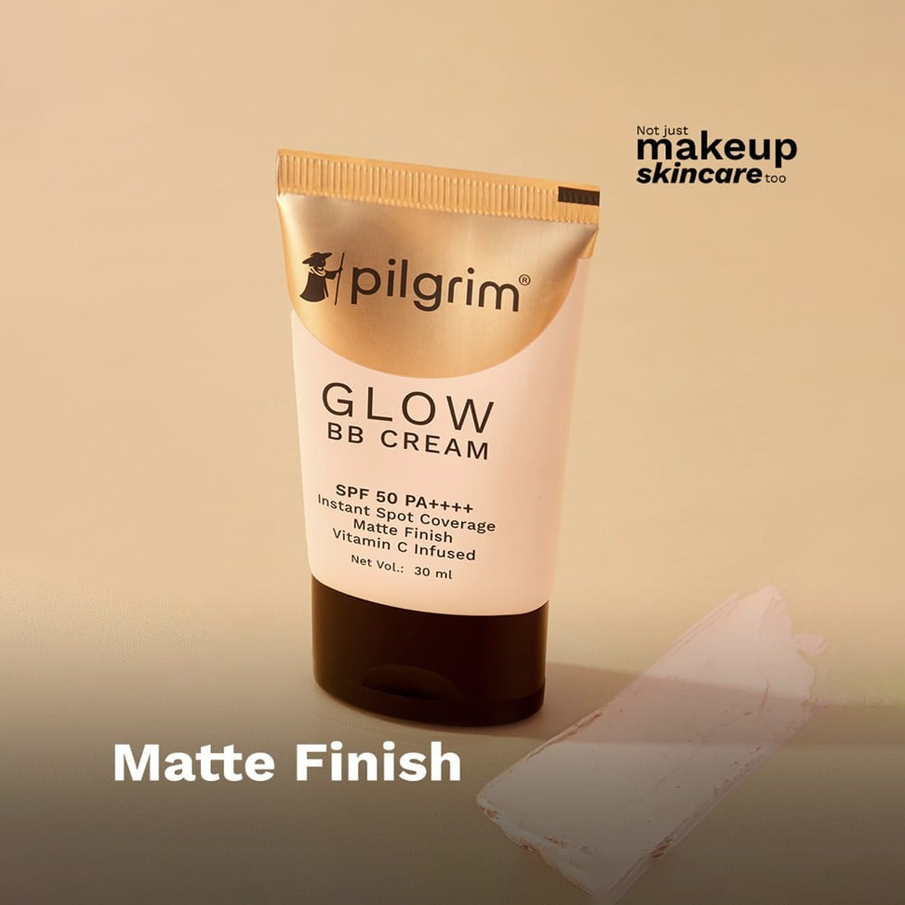 Pilgrim 3-In-1 Natural BB Cream SPF 50 PA++++ (Beige Glow) : 30 ml