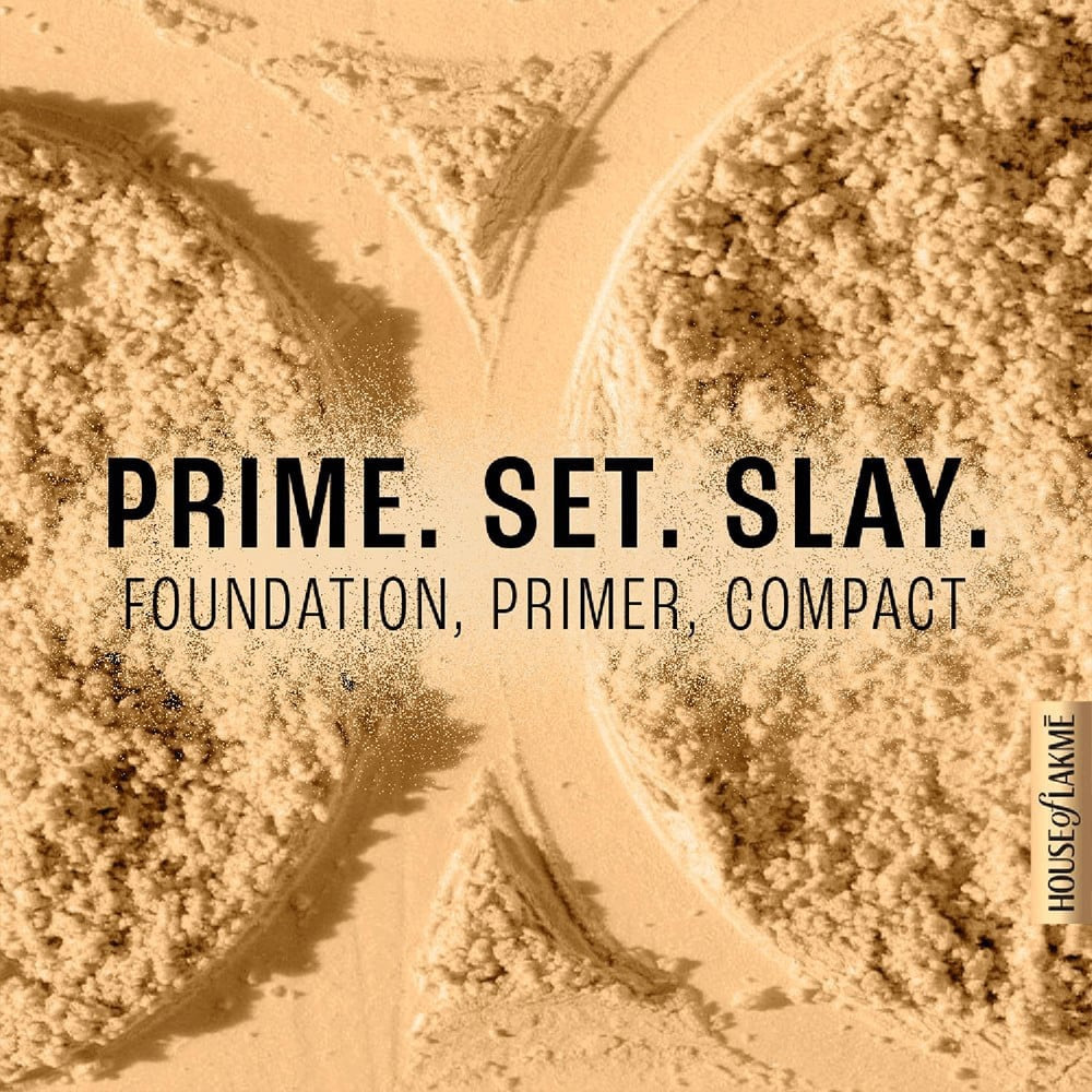 Lakme 9To5 Primer + Matte Powder Foundation (Silky Golden) : 9 g