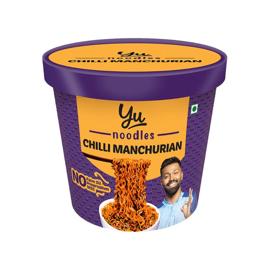 Yu Chilli Manchurian Instant Cup Noodles : 70 g