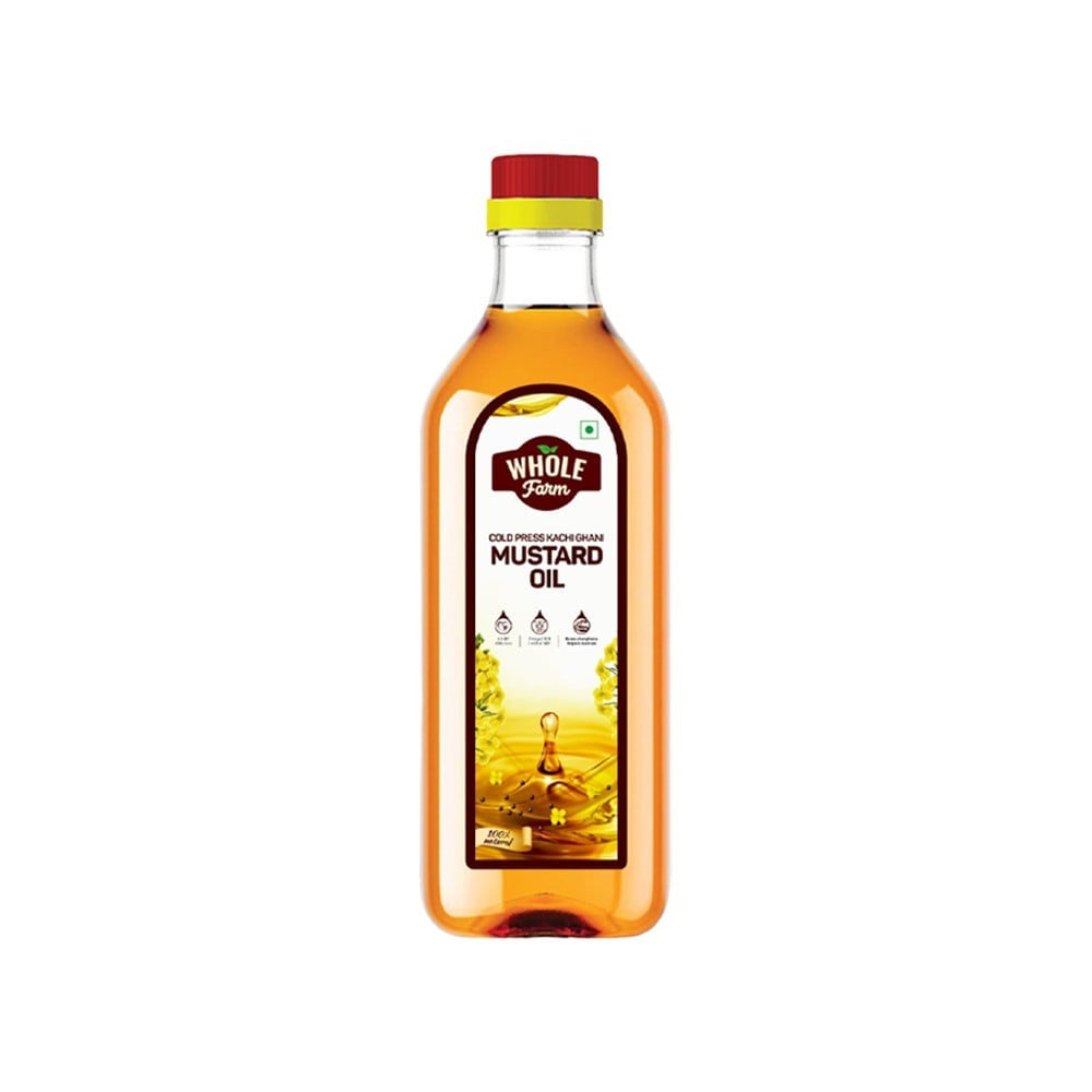 Whole Farm Premium Cold Pressed Mustard Oil : 1 l
