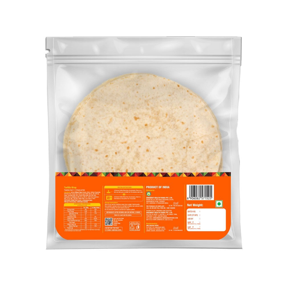 Cornitos Wheat Flour Tortilla Wrap : 270 g (6 pieces)