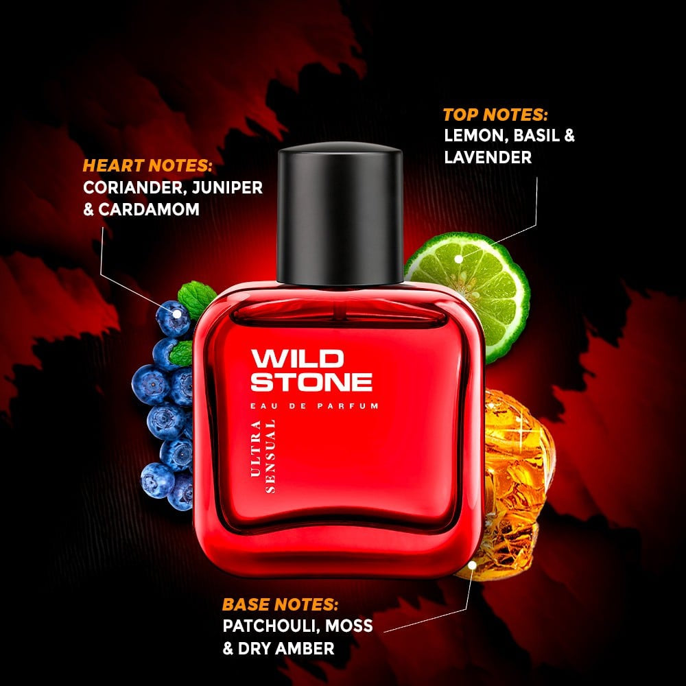 Wild Stone Ultra Sensual Men's Eau de Parfum : 50 ml