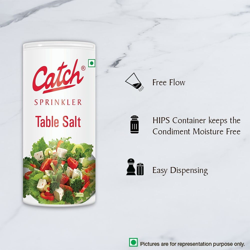 Catch Sprinklers - Iodized Table Salt : 200 g