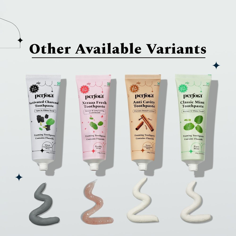 Perfora Xtraaa Fresh Toothpaste (Double Mint) : 100 g