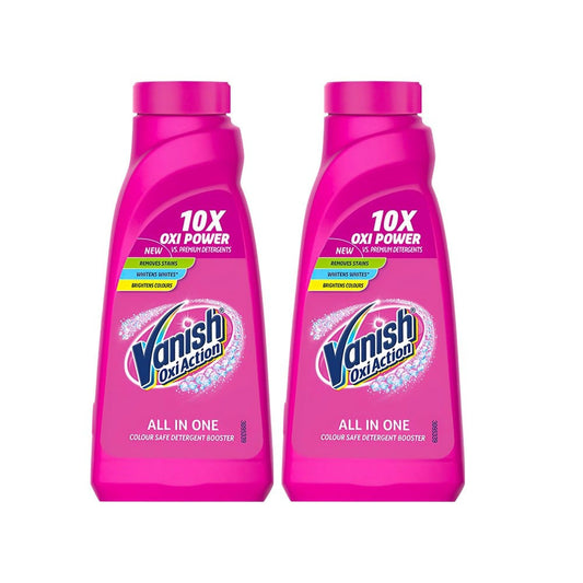Vanish Oxi Action Fabric Stain Remover 400 ml - Pack of 2 : 2 x 400 ml