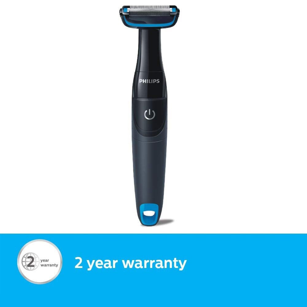 Philips BG1025/15 Showerproof Battery Powered Male Body Trimmer (Black) : 1 unit