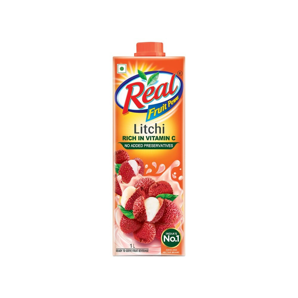 Real Fruit Power Litchi Juice : 1 ltr