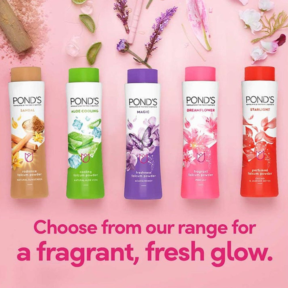 Pond's Dreamflower Fragrant Talcum Powder : 400 g