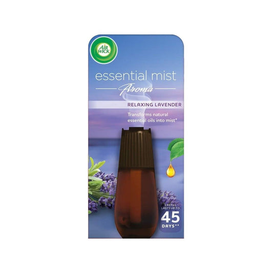Airwick Essential Automatic Fragrance Mist Diffuser Refill (Relaxing Lavender) : 20 ml