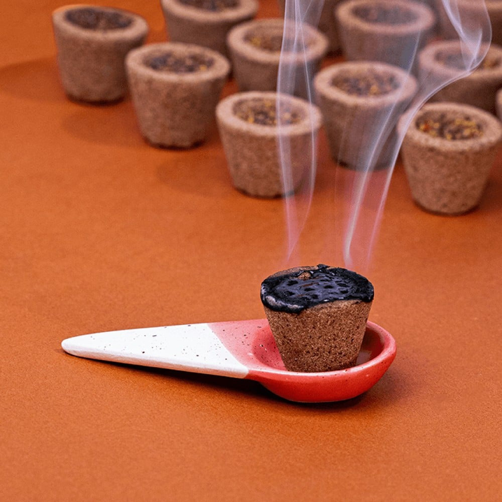 Phool Sandalwood Dhoop Cup : 1 pack (16 cups)