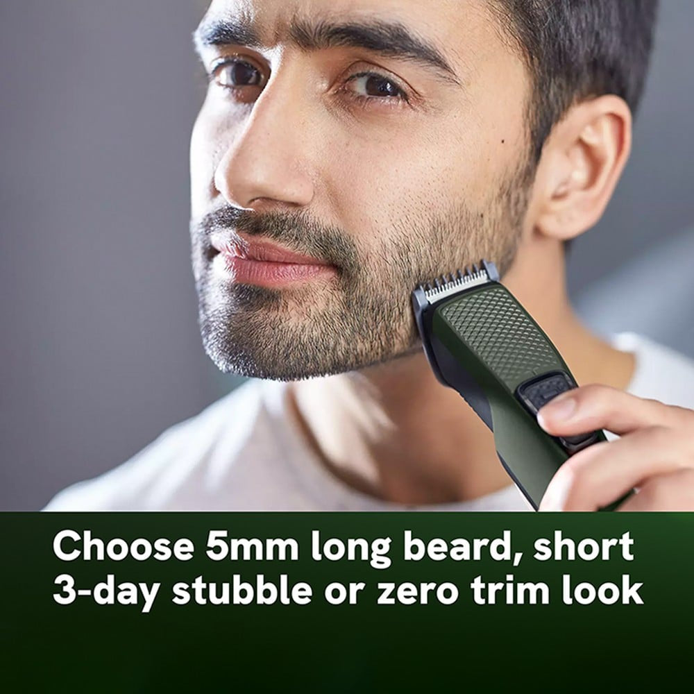Philips BT1230/15 Beard Trimmer (Green, 45W, BT1230/15) : 1 unit