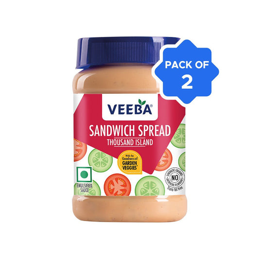 Veeba Thousand Island Sandwich Spread - Pack of 2 : 2 x 250 g
