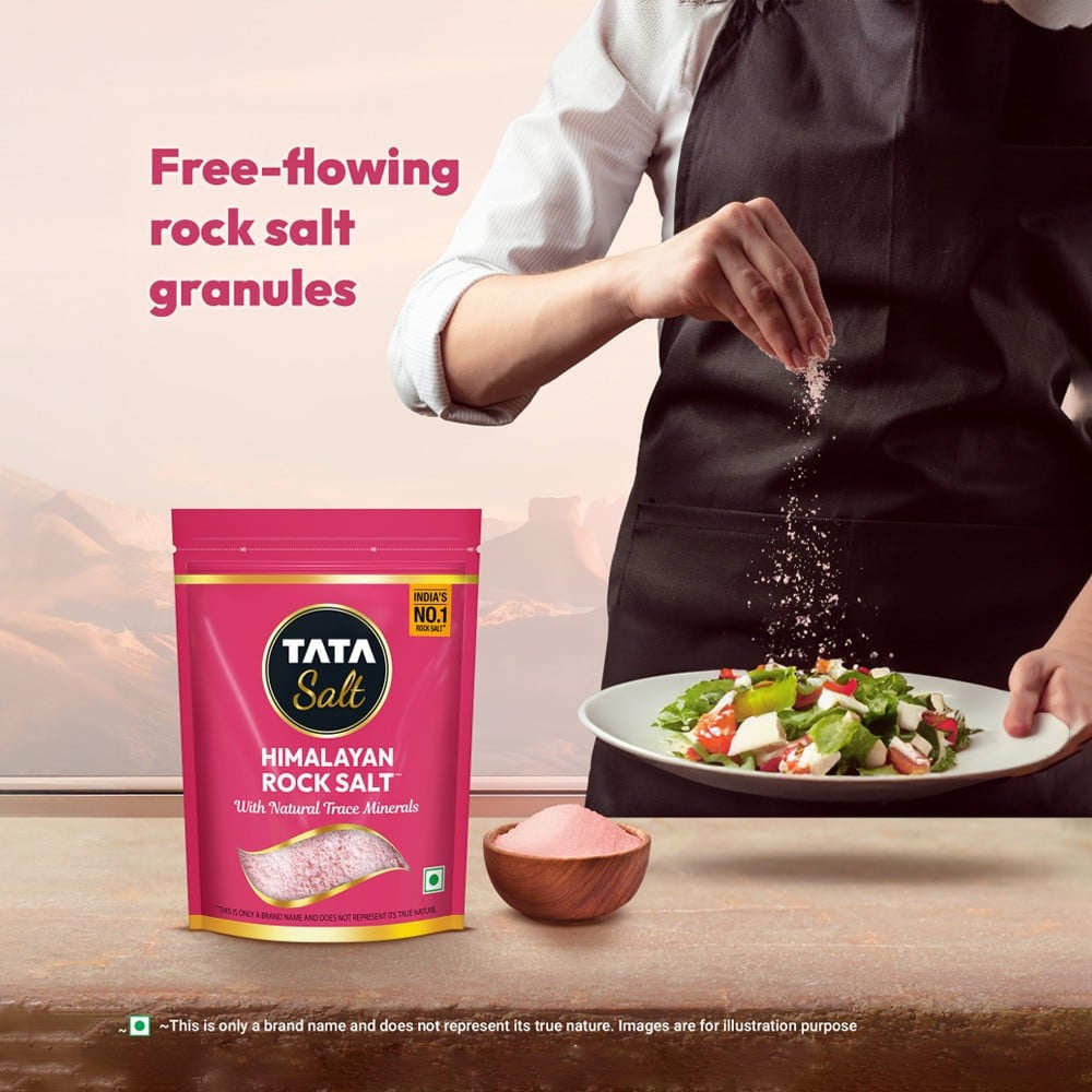 Tata Himalayan Pink Rock Salt (Sendha Namak) (Sendha Namak) : 1 kg