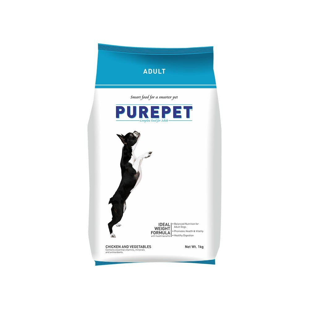 PurePet Adult Dog Food (Chicken And Vegetable Flavour) : 1 kg