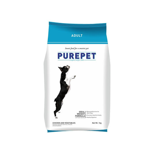 PurePet Adult Dog Food (Chicken And Vegetable Flavour) : 1 kg