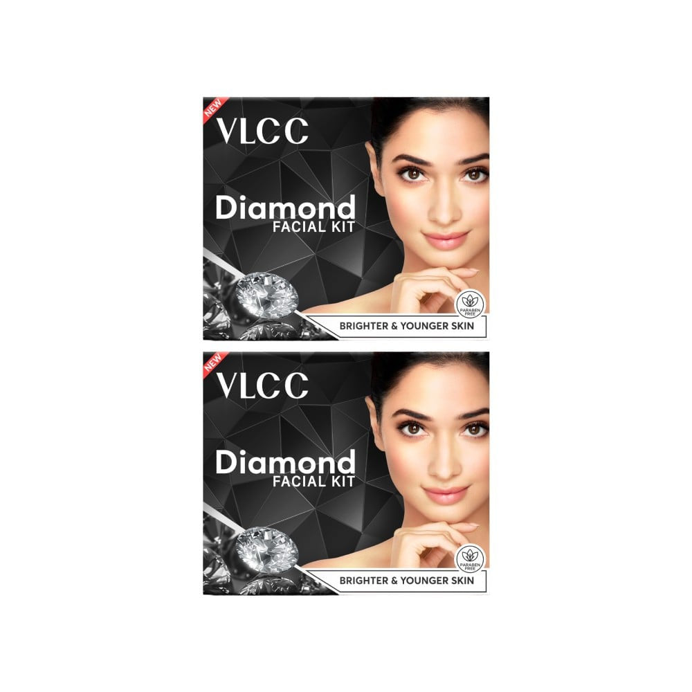 VLCC Diamond Facial Kit - Pack of 2 : 2 x 60 g