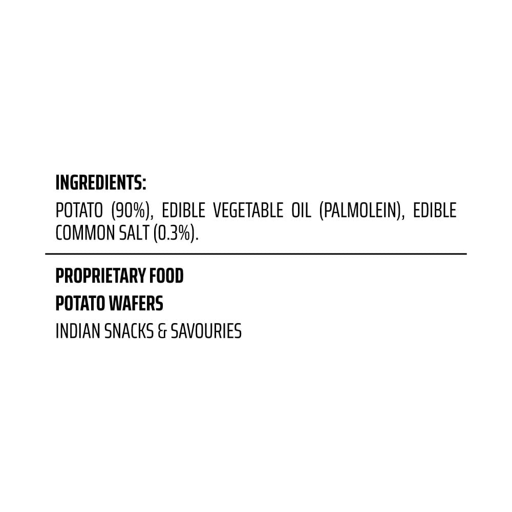 Balaji Crunchex Simply Salted Potato Wafers : 135 g