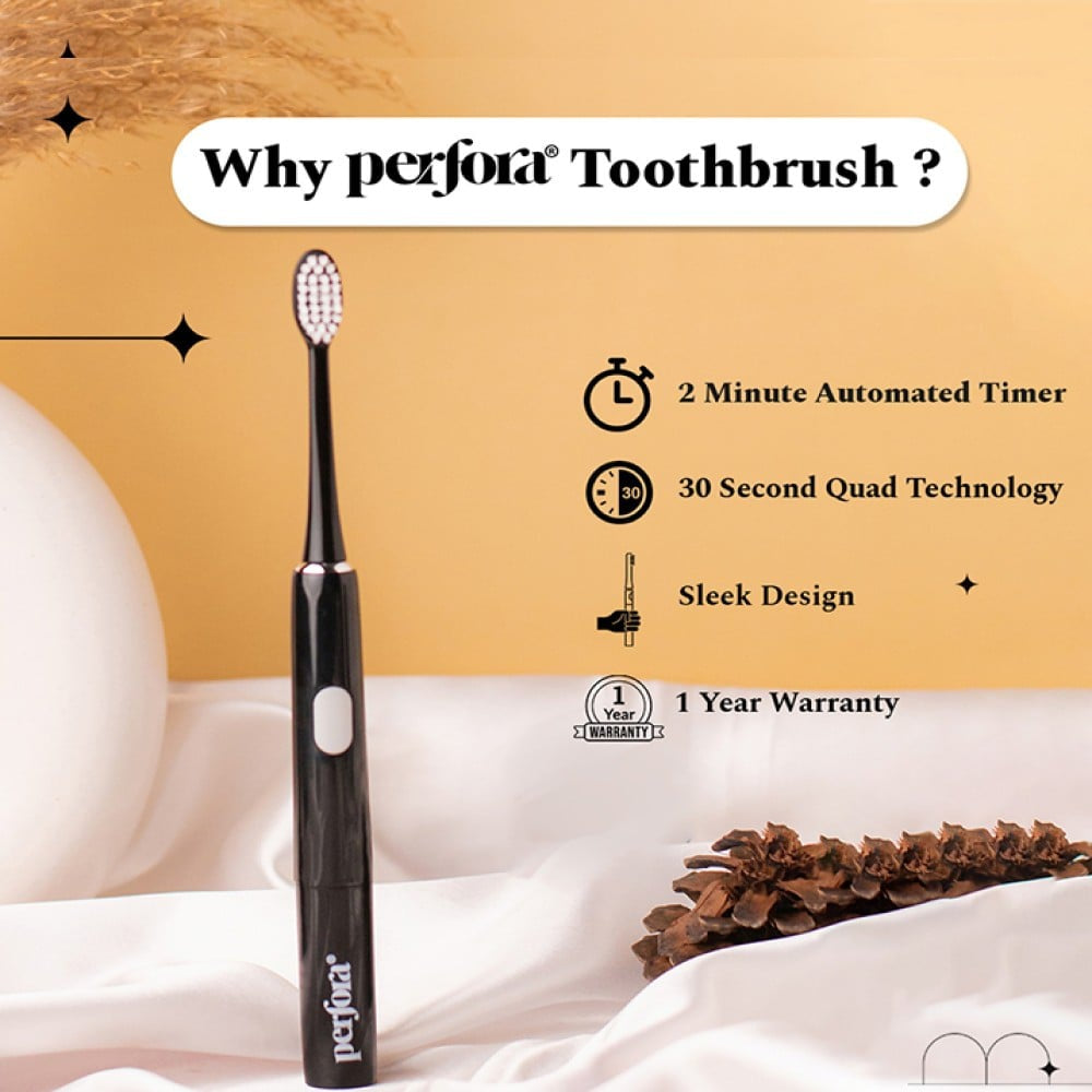 Perfora Electric Toothbrush (Dark Night) : 1 unit