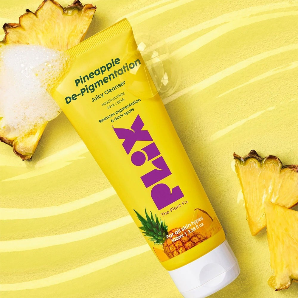 Plix Pineapple De-Pigmentation Face Cleanser : 100 ml