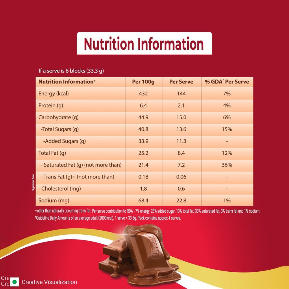 Nestle Classic Milk Chocolate Bar Smooth & Creamy : 150 g