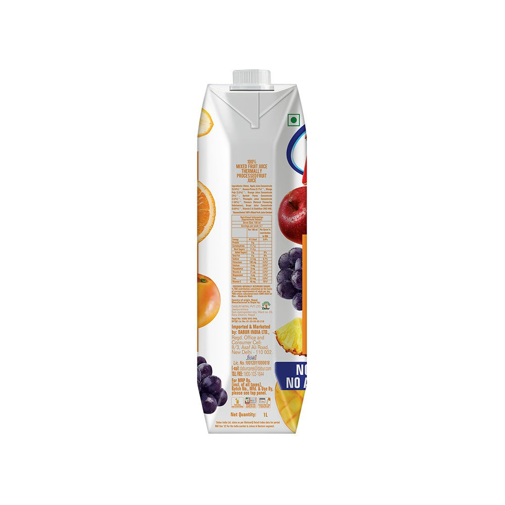 Real Activ Mixed Fruit Juice - Pack of 3 : 3 x 1 ltr