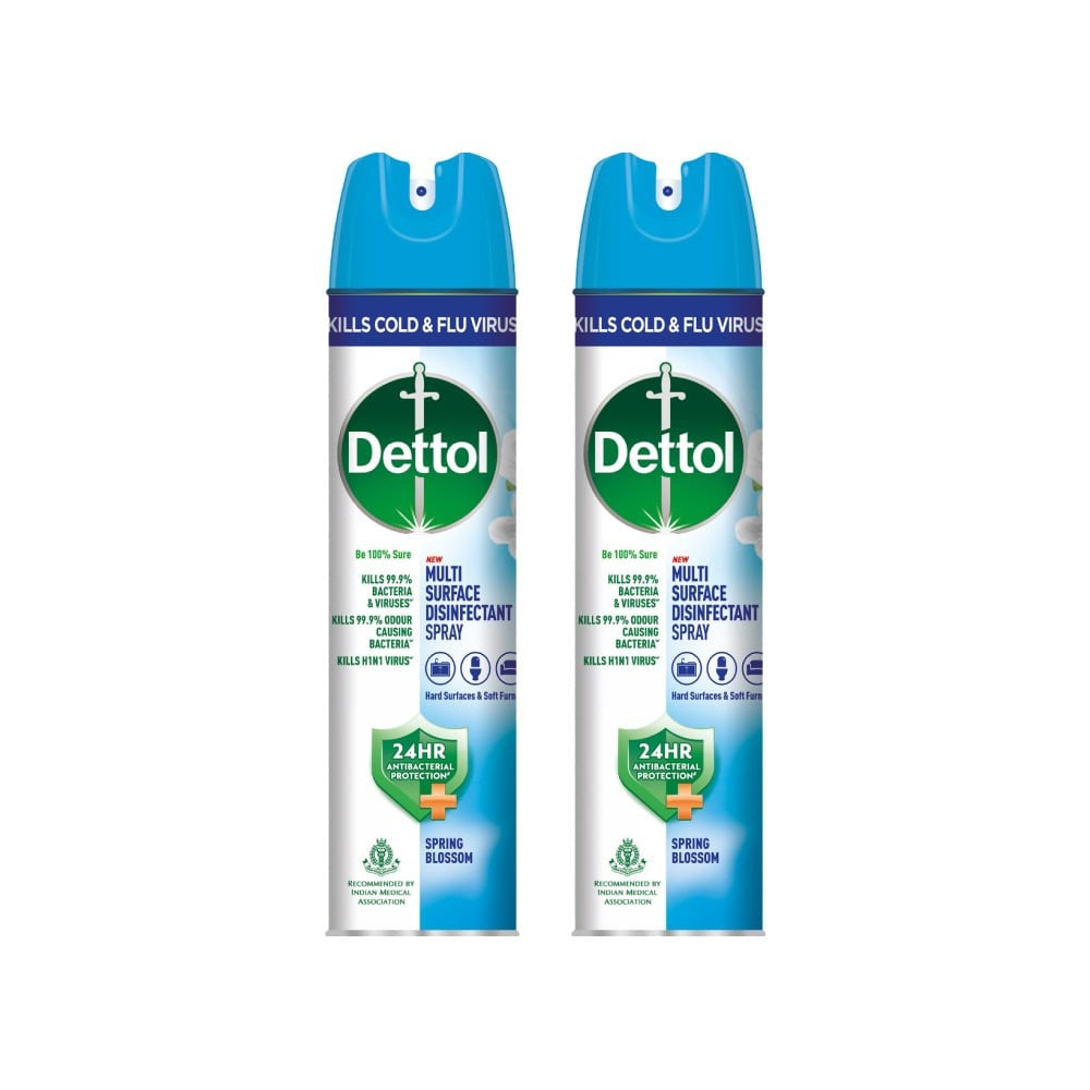 Dettol Multi-Purpose Disinfectant Spray - Pack of 2 : 2 x 170 g