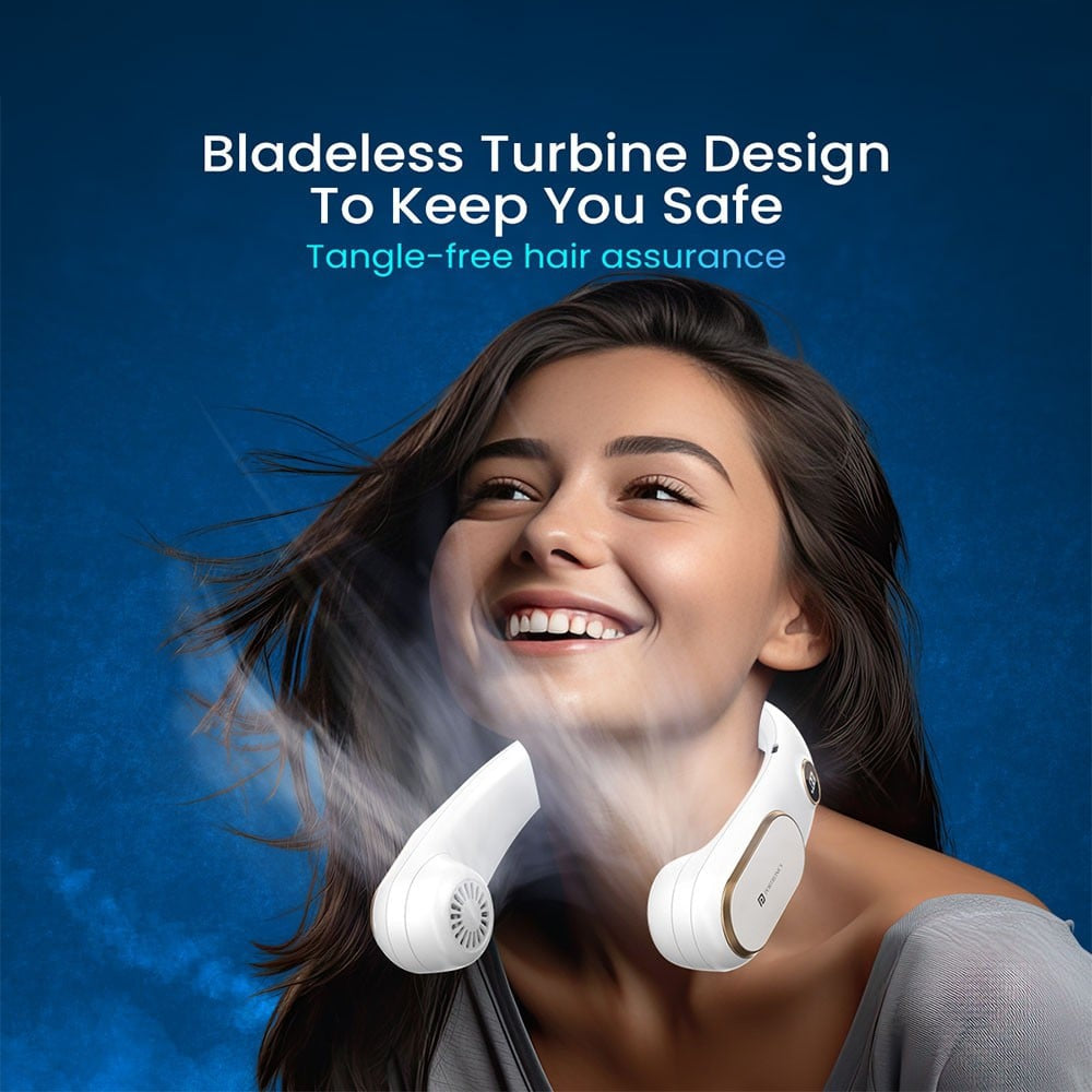 Portronics GoBreeze Portable Fan (White) : 1 unit