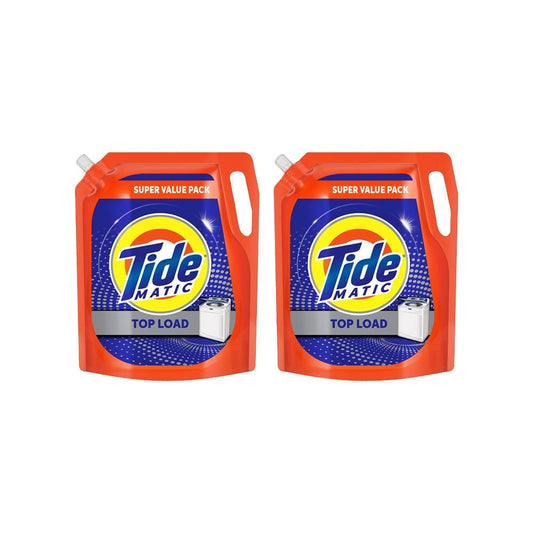 Tide Matic Top Load Liquid Detergent - Pack of 2 : 2 x 2 ltr