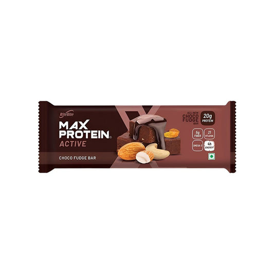 RiteBite Max Protein Active Choco Fudge Nutrition Bar : 75 g