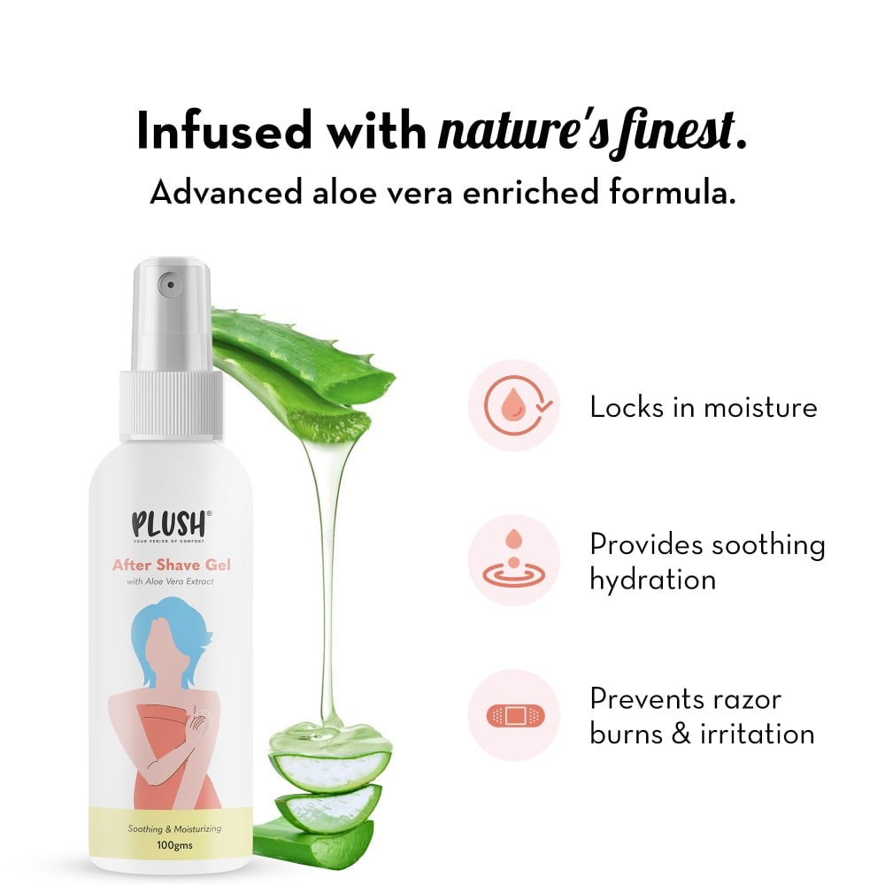Plush Women's After Shave Gel : 100 g
