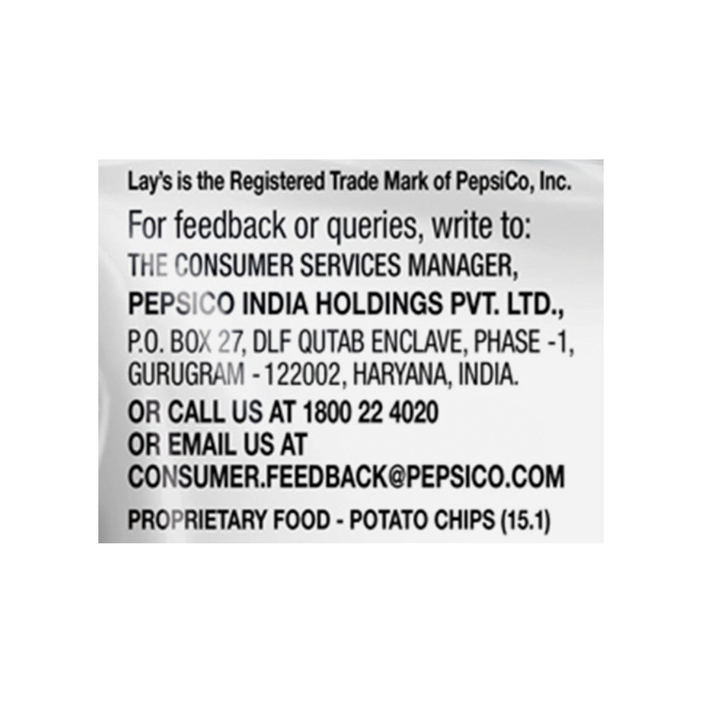 Lay's American Style Cream & Onion Potato Chips (143 g) - Pack of 3 : 3 x 143 g