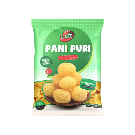 Wah Luft Pani Puri, Pellets : 200 g