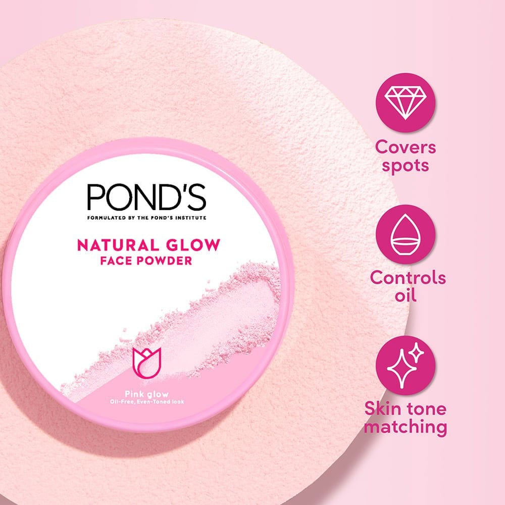 Pond's Natural Glow Face Powder : 30 g
