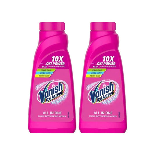 Vanish Oxi Action Fabric Stain Remover (800 ml) - Pack of 2 : 2 x 800 ml