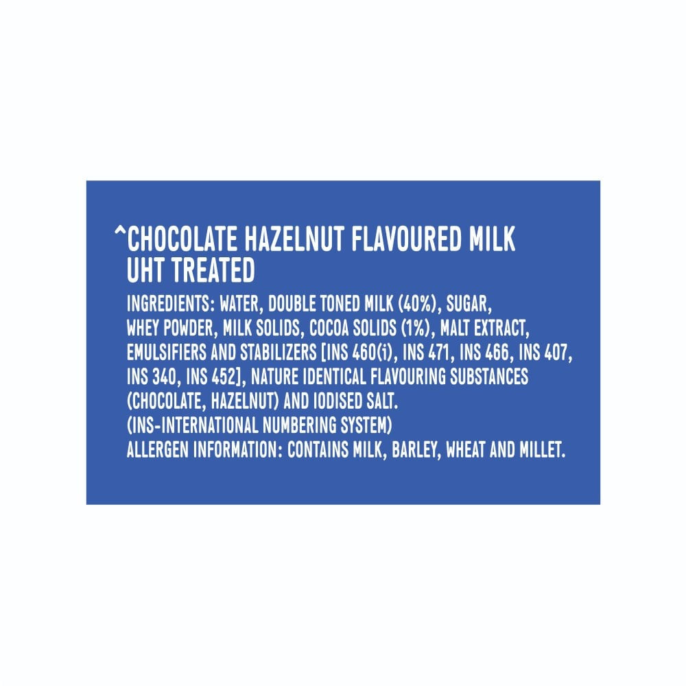 Smoodh Chocolate Hazelnut Flavoured Milk (Pet Bottle) : 150 ml